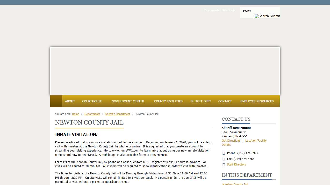 Newton County Jail / Newton County, Indiana