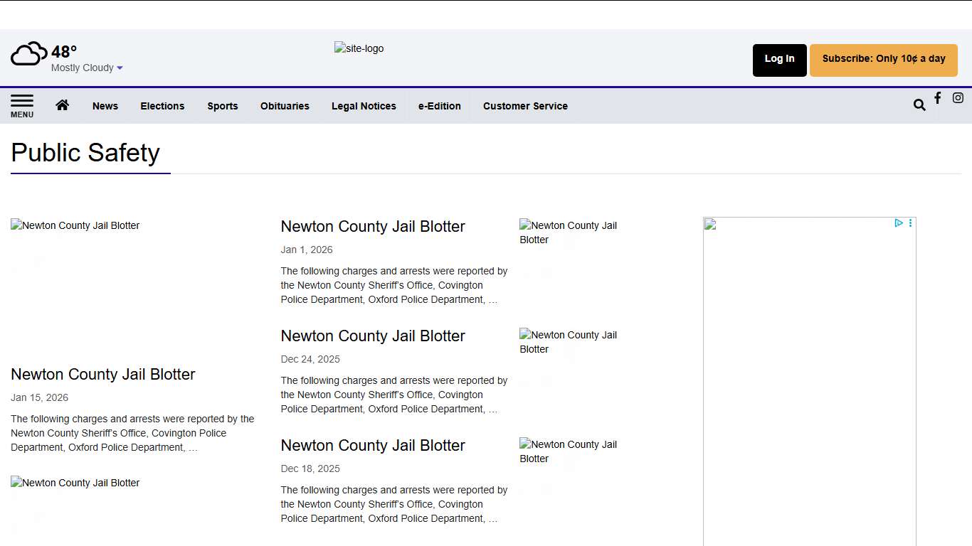 Public Safety | rockdalenewtoncitizen.com